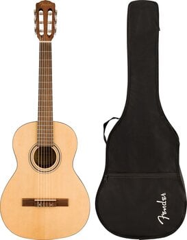 3/4 klasična kitara za otroke Fender CN-30 Nylon 3/4 WN Natural 3/4 klasična kitara za otroke - 6