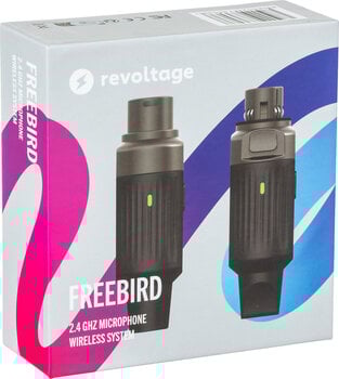 Sistema sem fios Revoltage FreeBird 2.4 GHz Microphone Sistema sem fios 2,4 GHz - 7