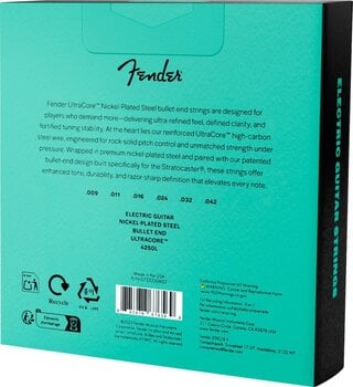 Elektrikitarri keeled Fender UltraCore 4250L Gauges 9-42 3-Pack Elektrikitarri keeled - 3
