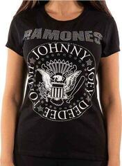 T-Shirt Ramones Presidential Seal (Embellished) Black 2XL Ladies T-Shirt - 2