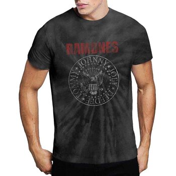 Koszulka Ramones Presidential Seal 2 (Wash Collection) Black 2XL Koszulka - 2