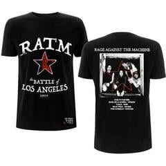 Camiseta de manga corta Rage Against The Machine Battle Star (Back Print) - 2
