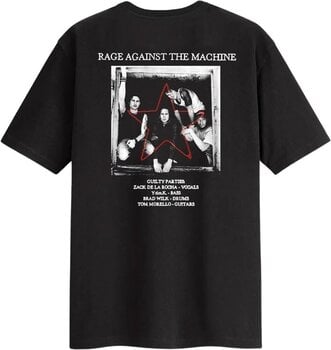 Shirt Rage Against The Machine Battle Star (Back Print) Black M Shirt - 2