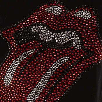 Košulja The Rolling Stones Classic Tongue (Embellished) Black S Ženske Košulja - 2