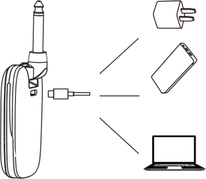 Vezeték nélküli rendszer Revoltage FreeBird 2.4 GHz Instrument Vezeték nélküli rendszer 2,4 GHz - 10