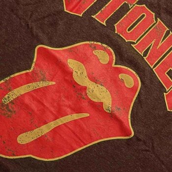 T-shirt The Rolling Stones Gothic Text Brown XL T-shirt - 2