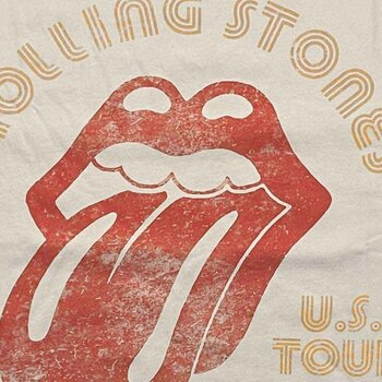 Сорочка The Rolling Stones US Tour '78 (Ringer) Natural & Orange М Сорочка - 2