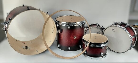 Būgnų komplektas Gretsch Drums CM1-E825 Catalina Maple Cherry Burst Būgnų komplektas - 2