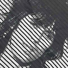 T-Shirt The Rolling Stones Keith (Striped) Black & White L T-Shirt - 1