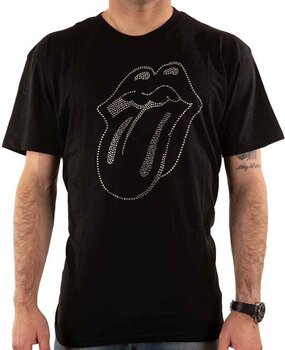 Košulja The Rolling Stones Tongue (Embellished) Black S Košulja - 3