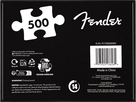 Puzzle i gry Fender 75th Anniversary Telecaster Puzzle - 4