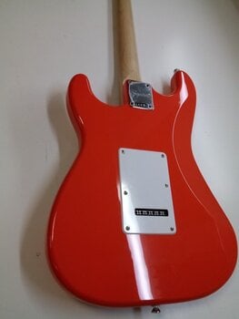 E-Gitarre Fender Squier FSR Limited Edition Sonic Stratocaster Fiesta Red E-Gitarre (Neuwertig) - 4