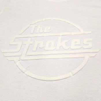 T-shirt The Strokes OG Magna (Hi-Build White-On-White) White XL T-shirt - 2