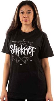 Tricou Slipknot Logo Star (Embellished) Black M Tricou - 4