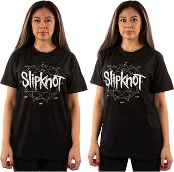 Tricou Slipknot Logo Star (Embellished) Black M Tricou - 5