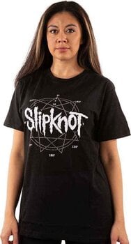 T-shirt Slipknot Logo Star (Embellished) Black XL T-shirt - 4