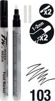 Tehnička olovka Daler Rowney FW Сет кошуљица Black 1-2 mm 2 kom - 2