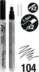 Tuschezeichner Daler Rowney FW Satz Einlagen Black 1-3 mm 2 stk - 1