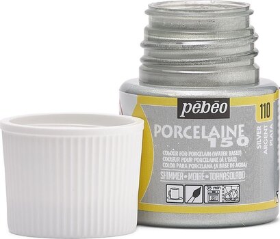 Vopsea de porțelan
 Pébéo 024-110 Vopsea pentru porțelan Shimmer Silver 45 ml 1 buc. - 2