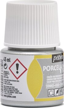 Vopsea de porțelan
 Pébéo 024-110 Vopsea pentru porțelan Shimmer Silver 45 ml 1 buc. - 3