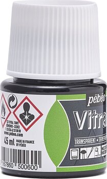 Farba do szkła Pébéo Vitrail Farba do szkła Smoky Grey 45 ml 1 szt. - 3
