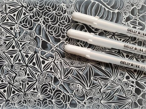 Penna tecnica Sakura Gelly Penna tecnica White No.5 - 3