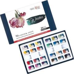 Peintures aquarelles Rosa Gallery Ensemble de peintures à l'aquarelle 24 pcs - 1