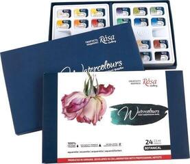 Peintures aquarelles Rosa Gallery Ensemble de peintures à l'aquarelle 24 pcs - 2