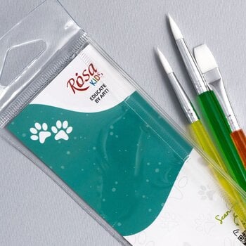 Paint Brush Rosa 184163 Set of Brushes 3 pcs - 3