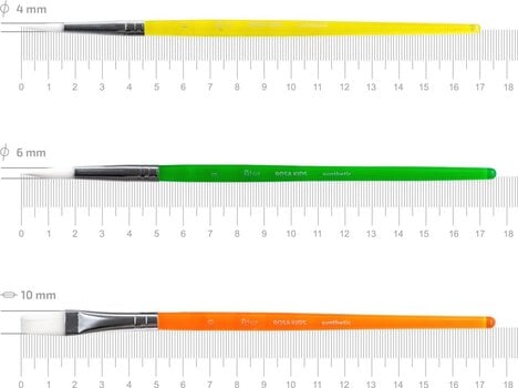 Paint Brush Rosa 184163 Set of Brushes 3 pcs - 5