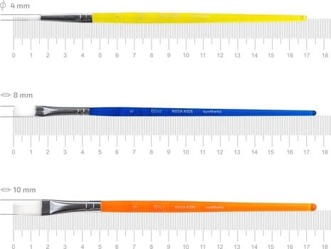 Malířský štětec Rosa 184164 Sada štětců 3 ks - 5