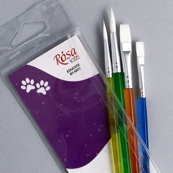 Paint Brush Rosa 184165 Set of Brushes 4 pcs - 3