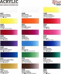 Akrilna boja Rosa Studio Set akrilnih boja 18x20ml - 5