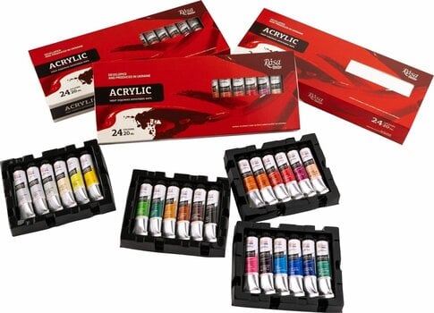 Akrylmaling Rosa Studio Sæt med akrylmaling 24x20ml - 3