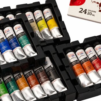 Akrylmaling Rosa Studio Sæt med akrylmaling 24x20ml - 5