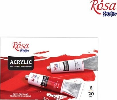 Akrilna boja Rosa Studio Set akrilnih boja 6x20ml - 2
