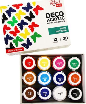 Akrilna boja Rosa Talent Set akrilnih boja 12x20ml - 2