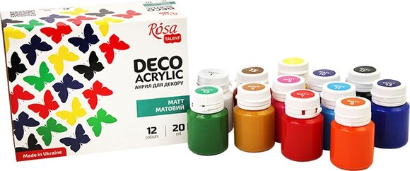 Akrilna boja Rosa Talent Set akrilnih boja 12x20ml - 3