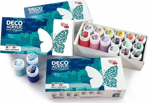 Akrilna barva Rosa Talent Set akrilnih barv 18x20ml - 3