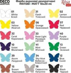 Akrilna boja Rosa Talent Set akrilnih boja 18x20ml - 5