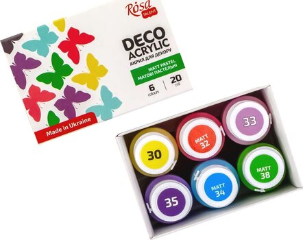 Akrilna boja Rosa Talent Set akrilnih boja 6x20ml - 2