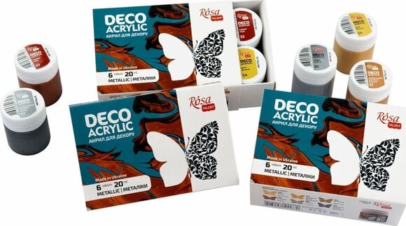 Akrilna boja Rosa Talent Set akrilnih boja 6x20ml - 4