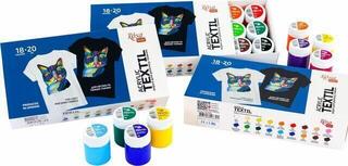 Barva za tekstil Rosa Talent Set barv za tekstil 18x20ml - 2