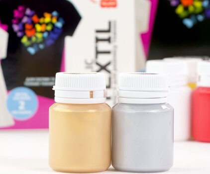 Barva za tekstil Rosa Talent Set barv za tekstil 12x20ml - 5