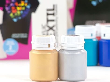 Barva za tekstil Rosa Talent Set barv za tekstil 24x20ml - 5