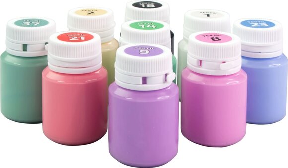 Culaore textilă Rosa Talent Set de culori pentru textile 9x20ml - 4
