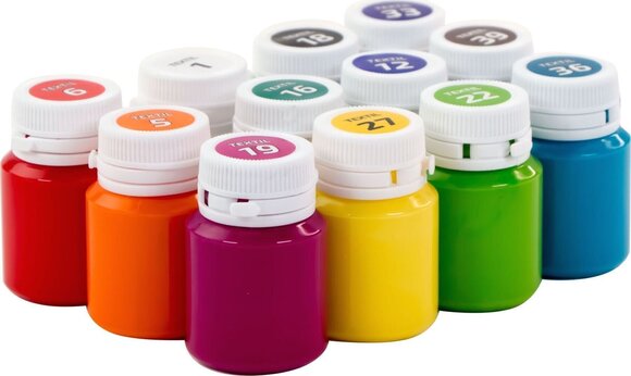 Boja za tekstil Rosa Talent Сет боја за текстил 12x20ml - 3