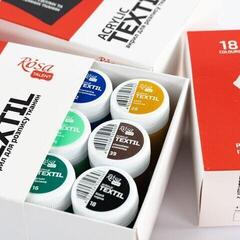 Barva za tekstil Rosa Talent Set barv za tekstil 18x20ml - 2