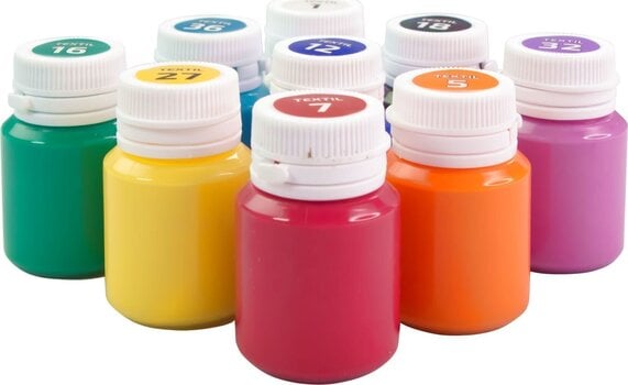 Culaore textilă Rosa Talent Set de culori pentru textile 9x20ml - 4