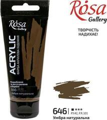 Akrilfesték Rosa Gallery Akril festék Raw Umber (646) 60 ml 1 db - 1